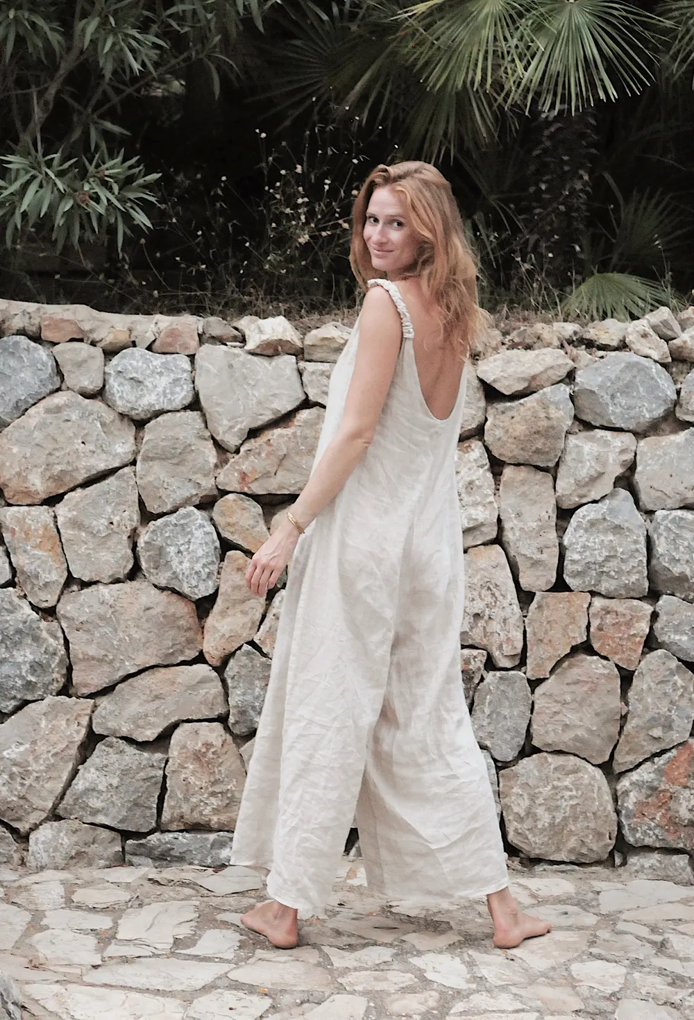 The Linen Jumpsuit // Moon