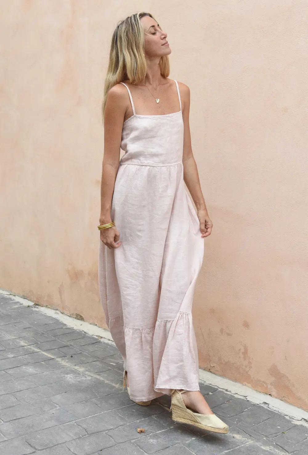 The Zoe Dress // Blush