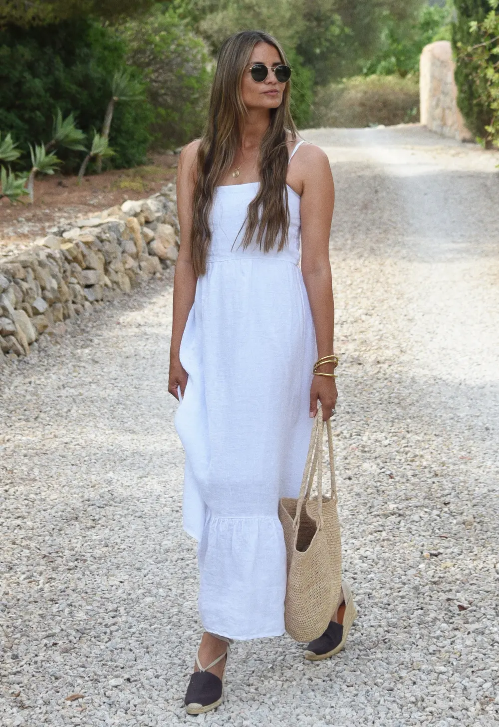 The Zoe Dress // Blanco