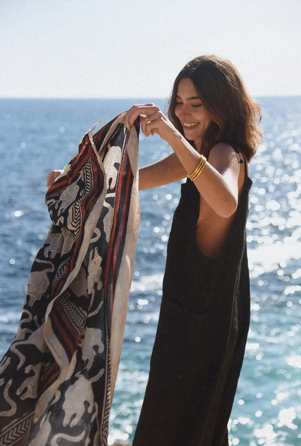 The Linen Overall // Noir