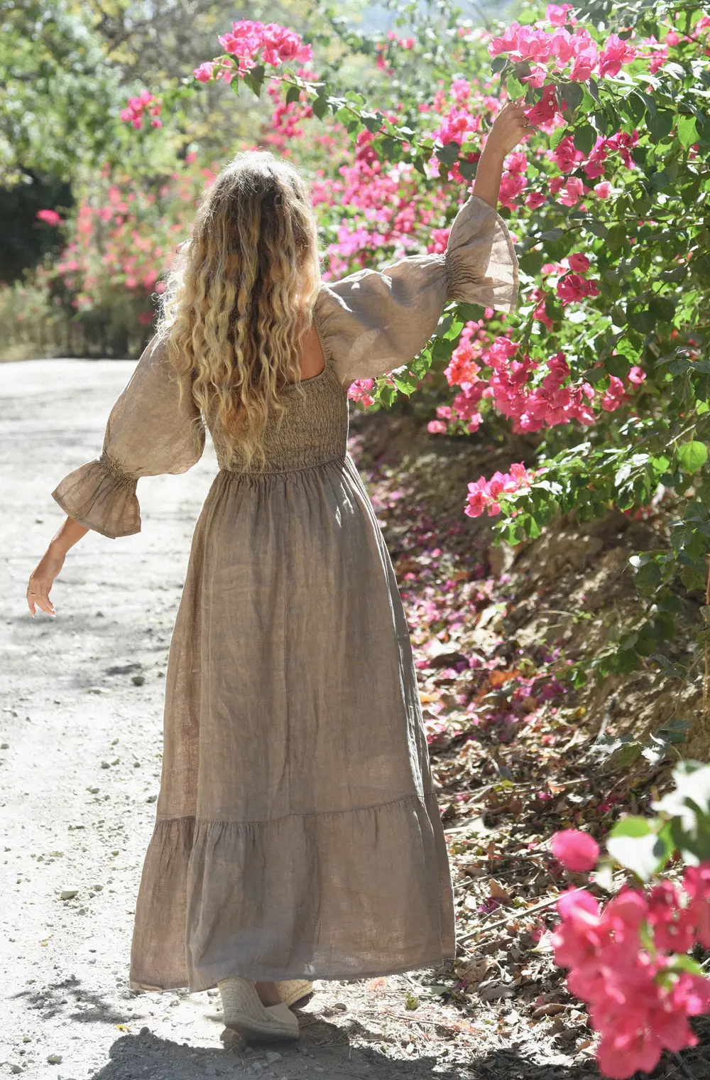 The Deia Dress // Taupe