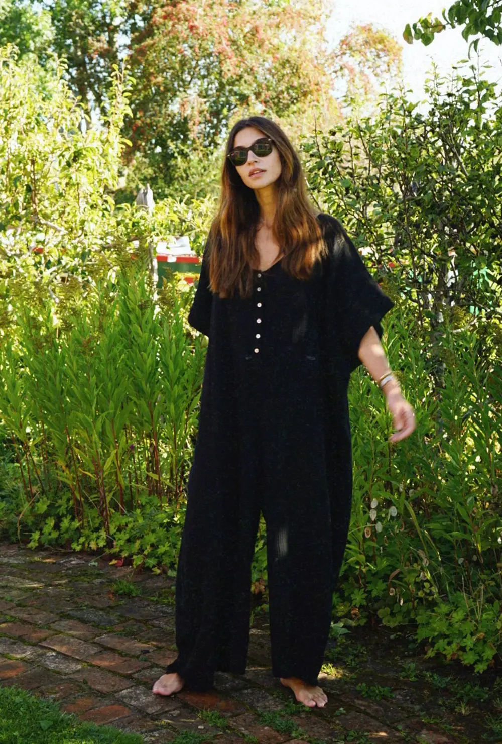 The Kaftan Jumpsuit // Noir