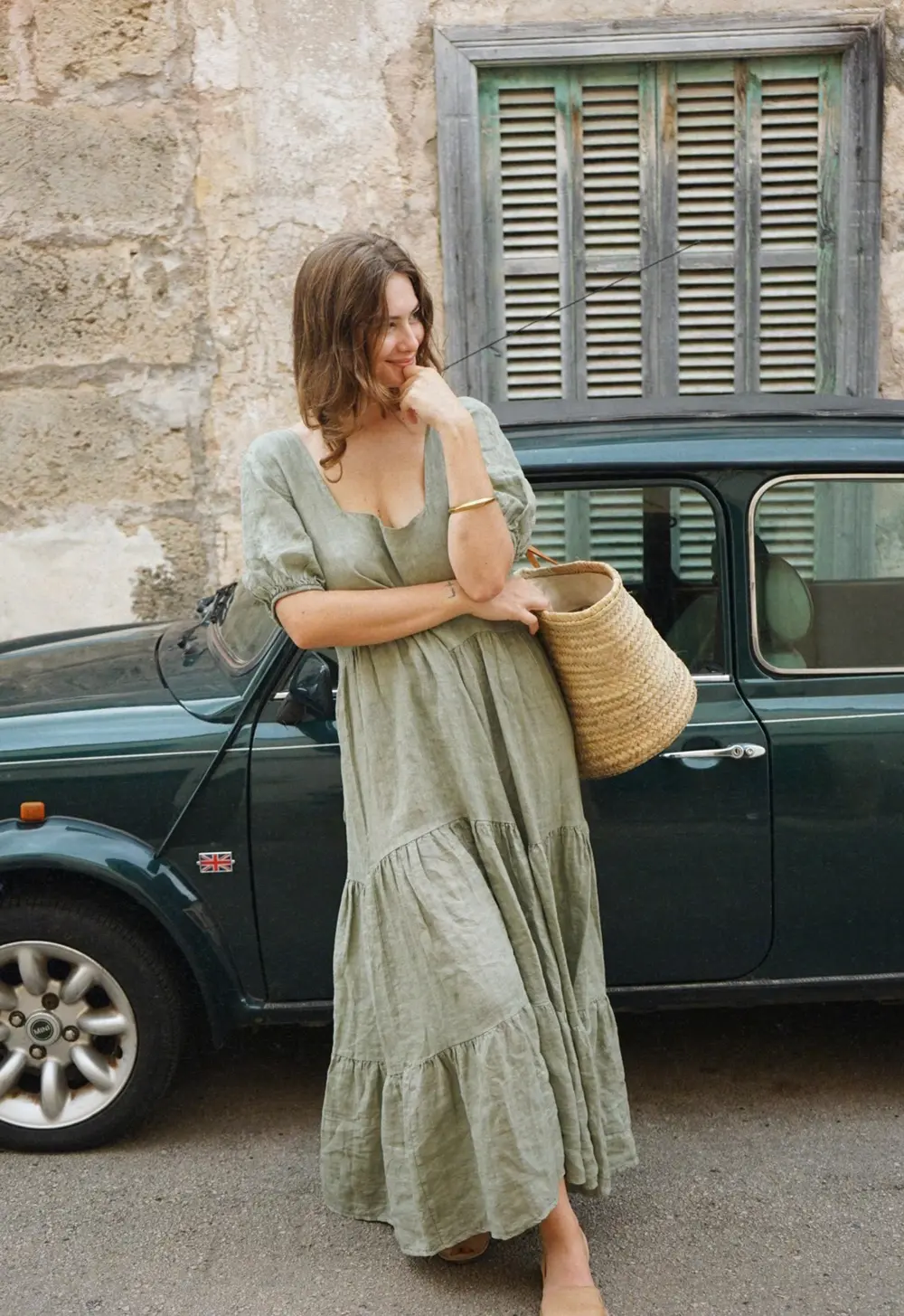 The Paloma Dress // Sage