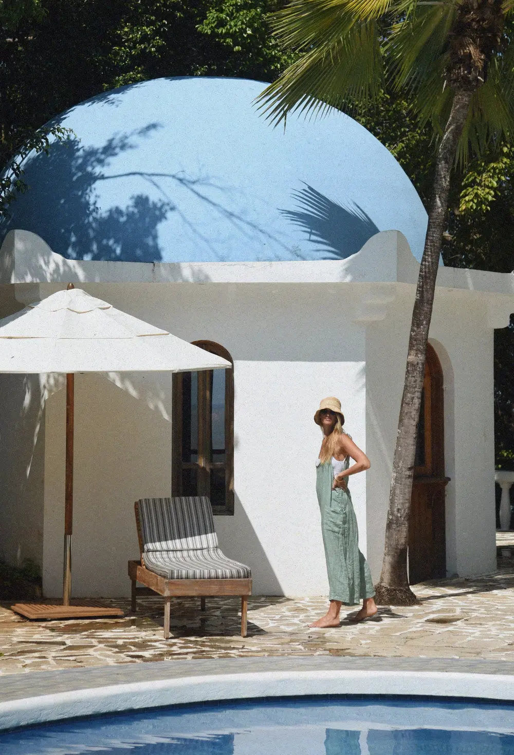 The Linen Overall // Lagoon