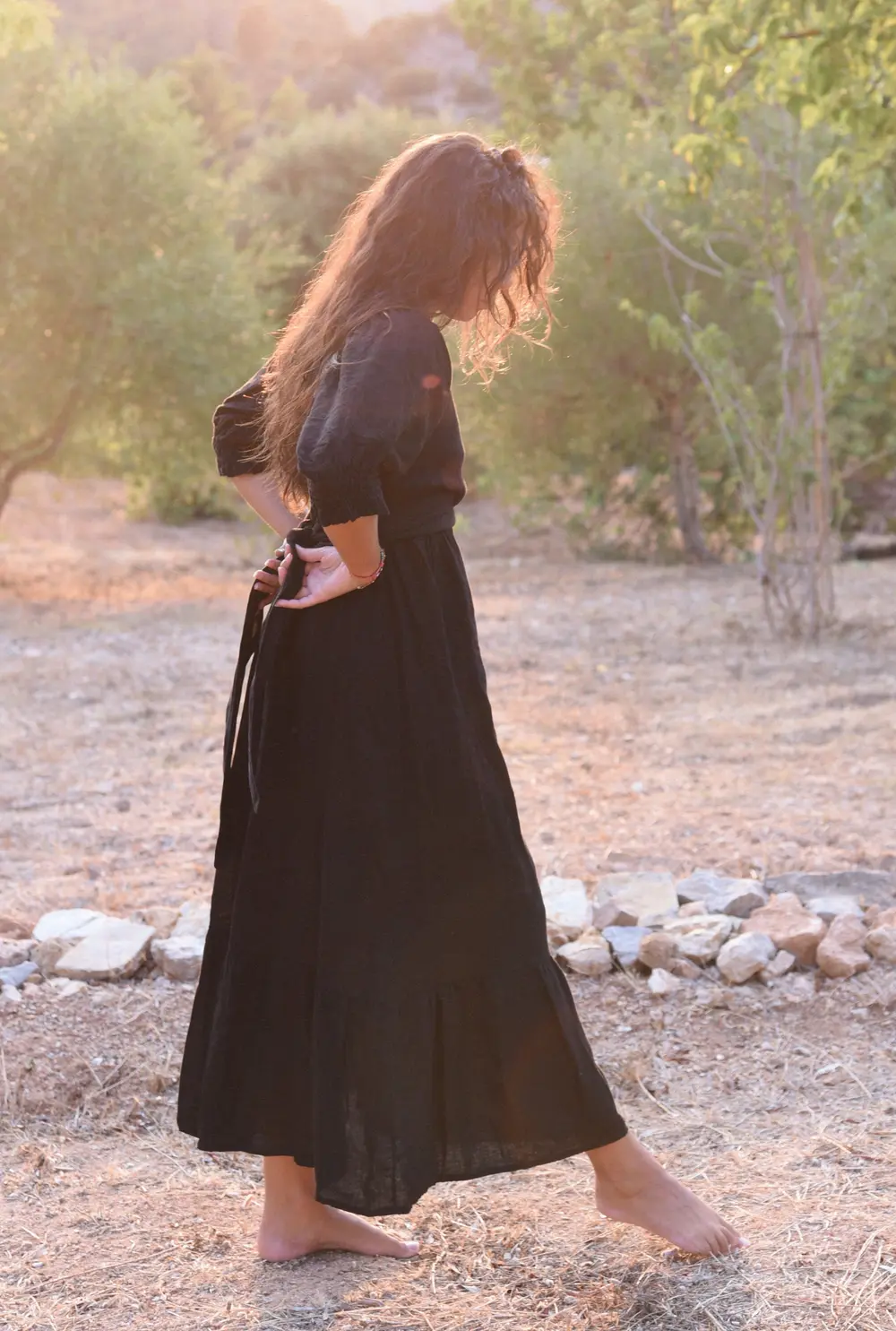 The Savannah Dress // Noir