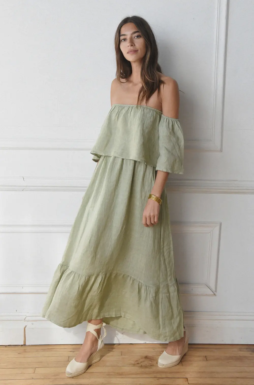 The Baila Dress // Sage