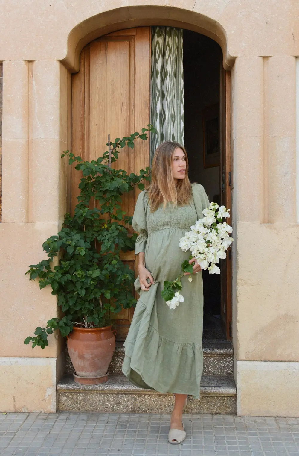The Deia Dress // Sage