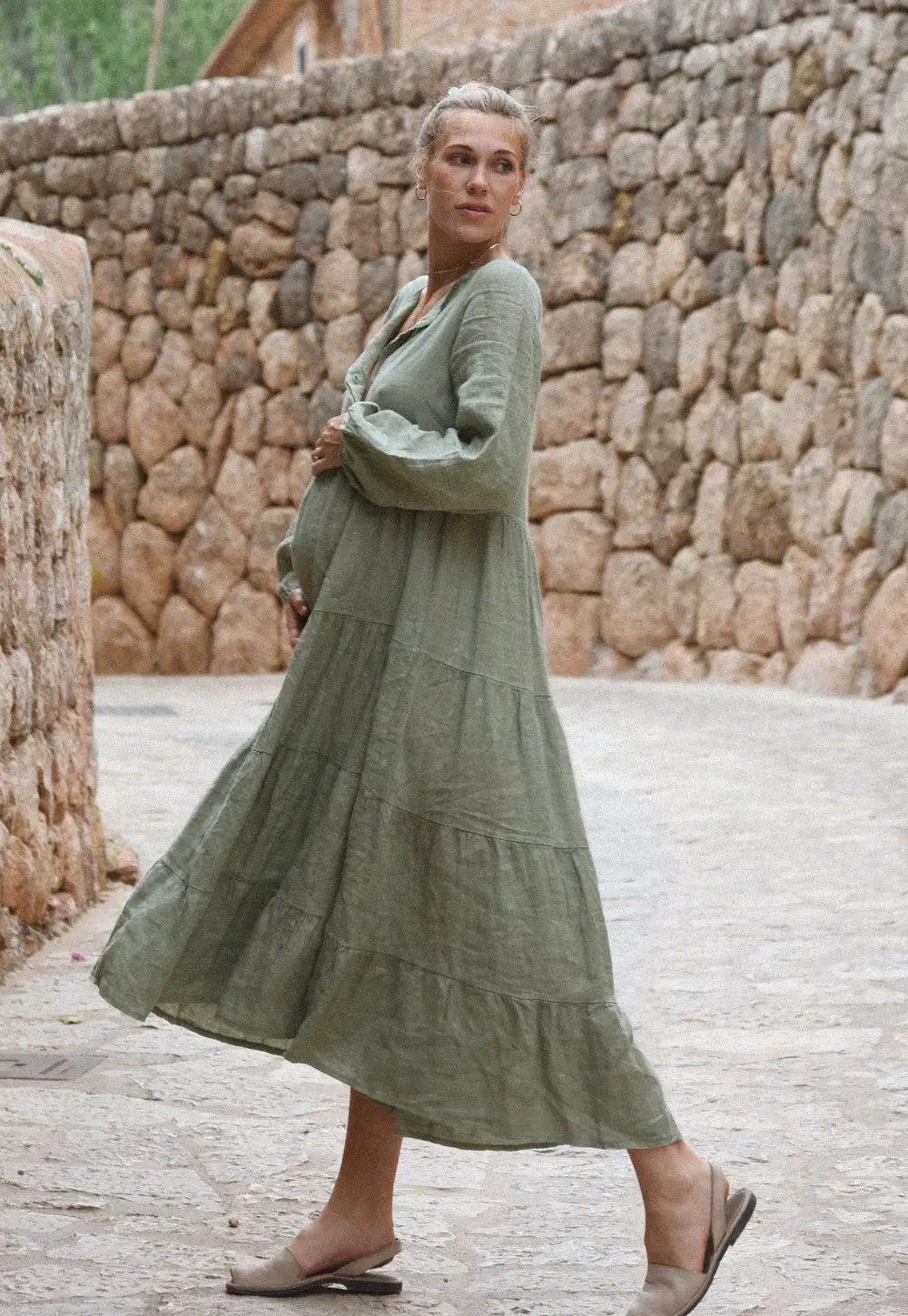 The Mara Dress // Eucalyptus