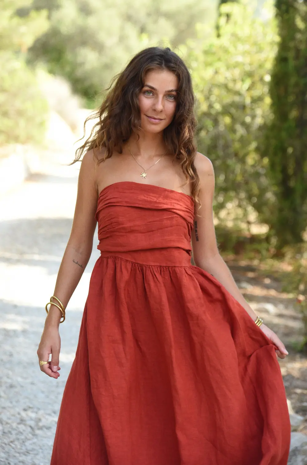 The Lola Dress // Pomegranate