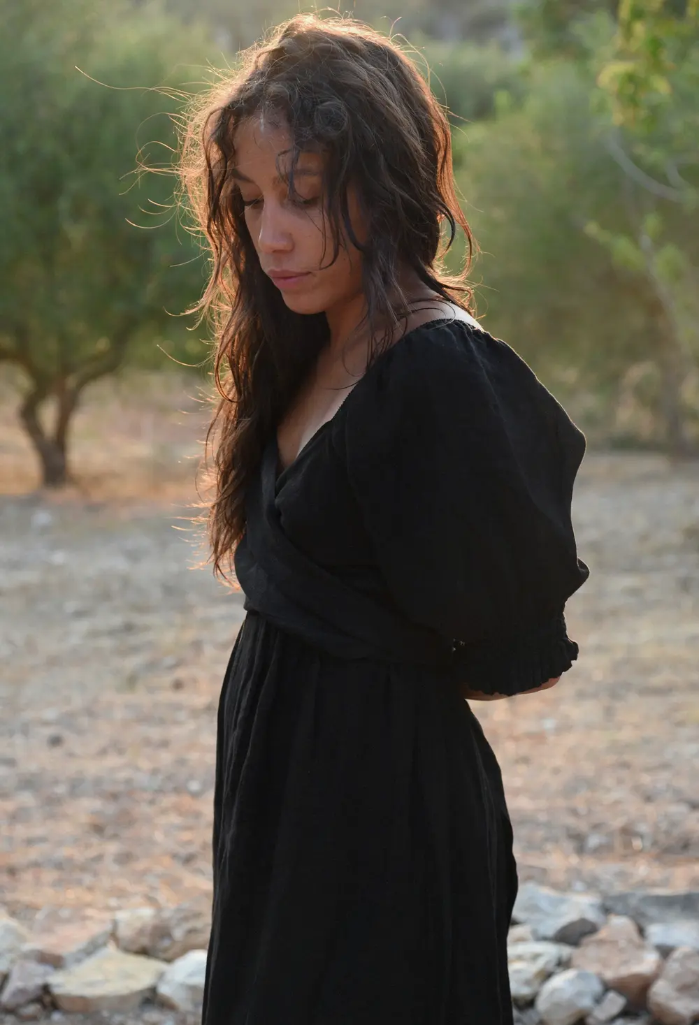 The Savannah Dress // Noir