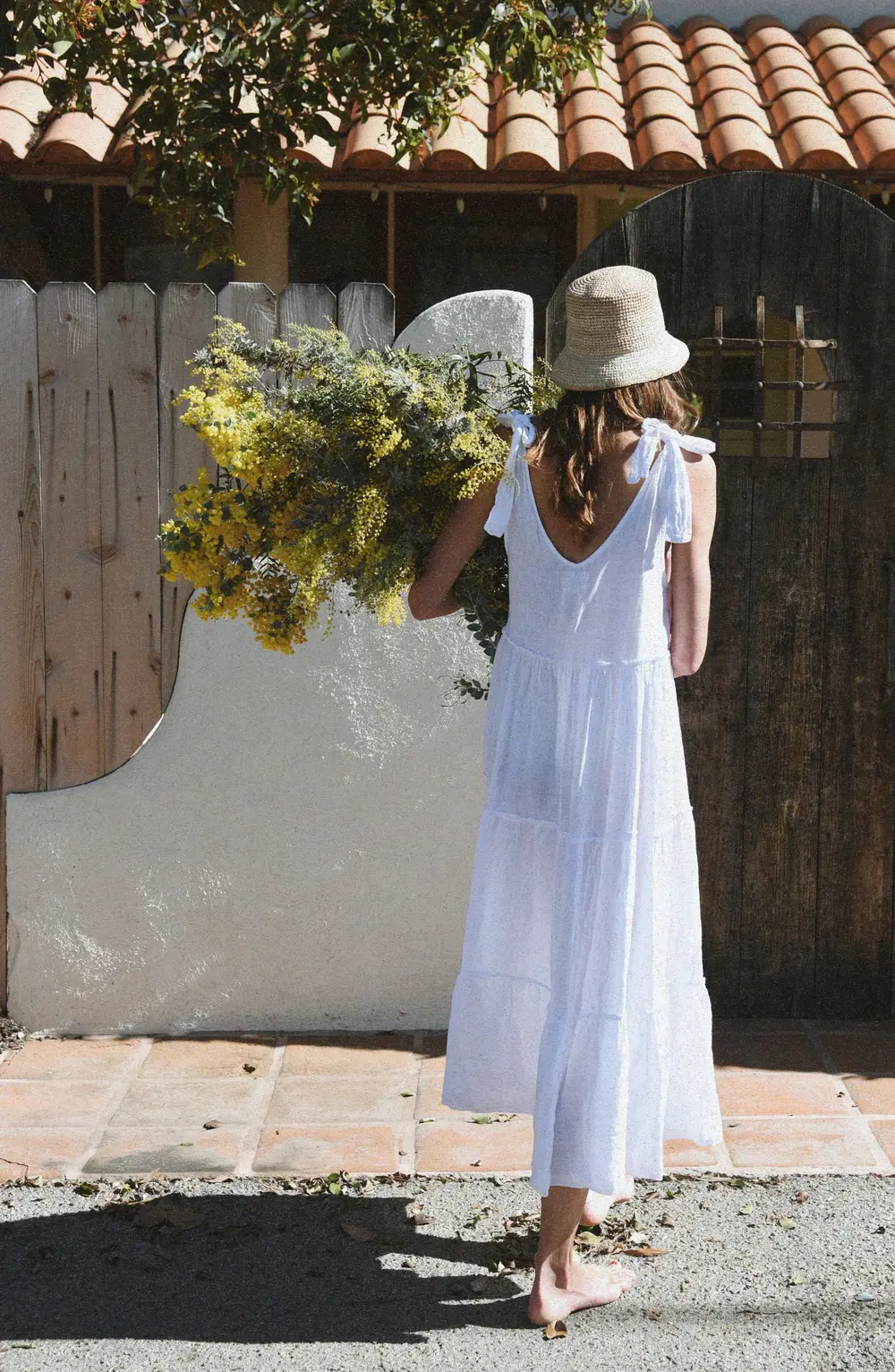 The Sevilla Dress // Blanco