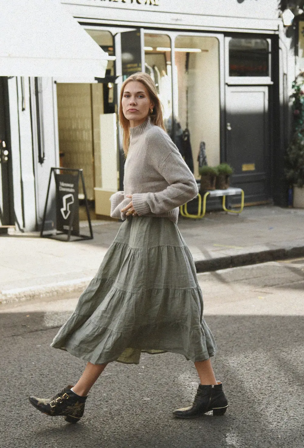 The Mara Dress // Eucalyptus