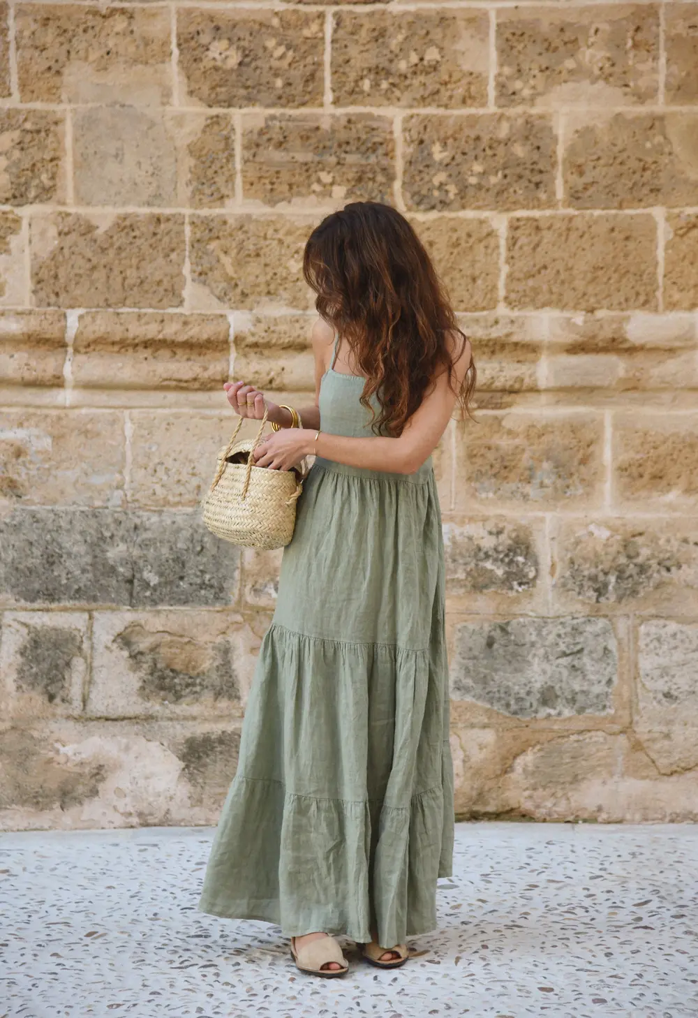 The Alma Dress // Sage