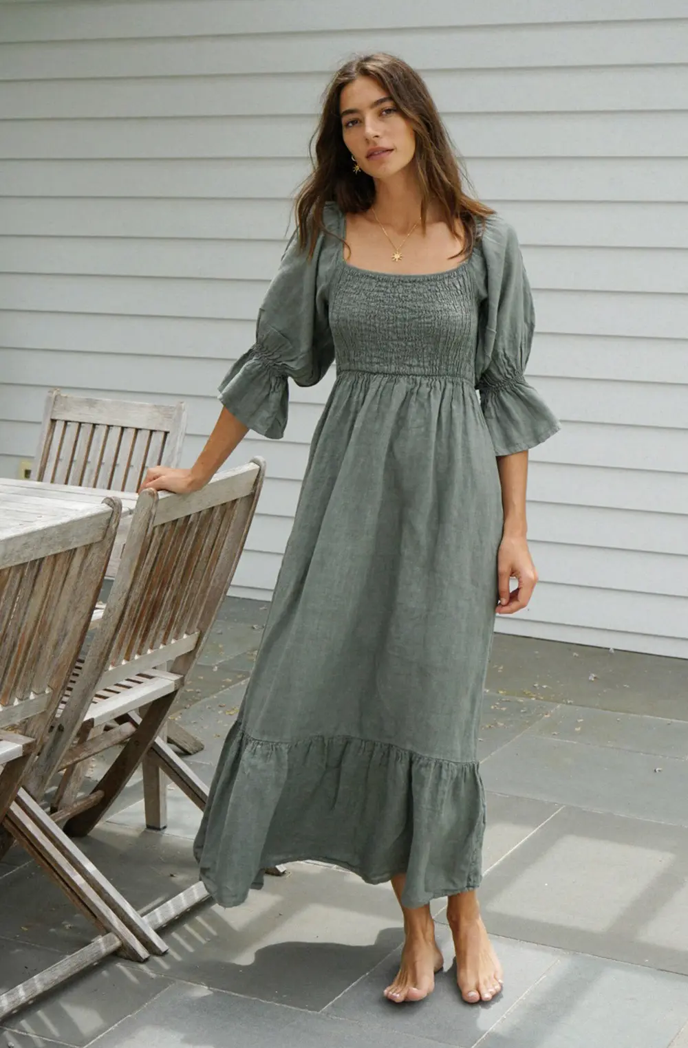 The Deia Dress // Fern