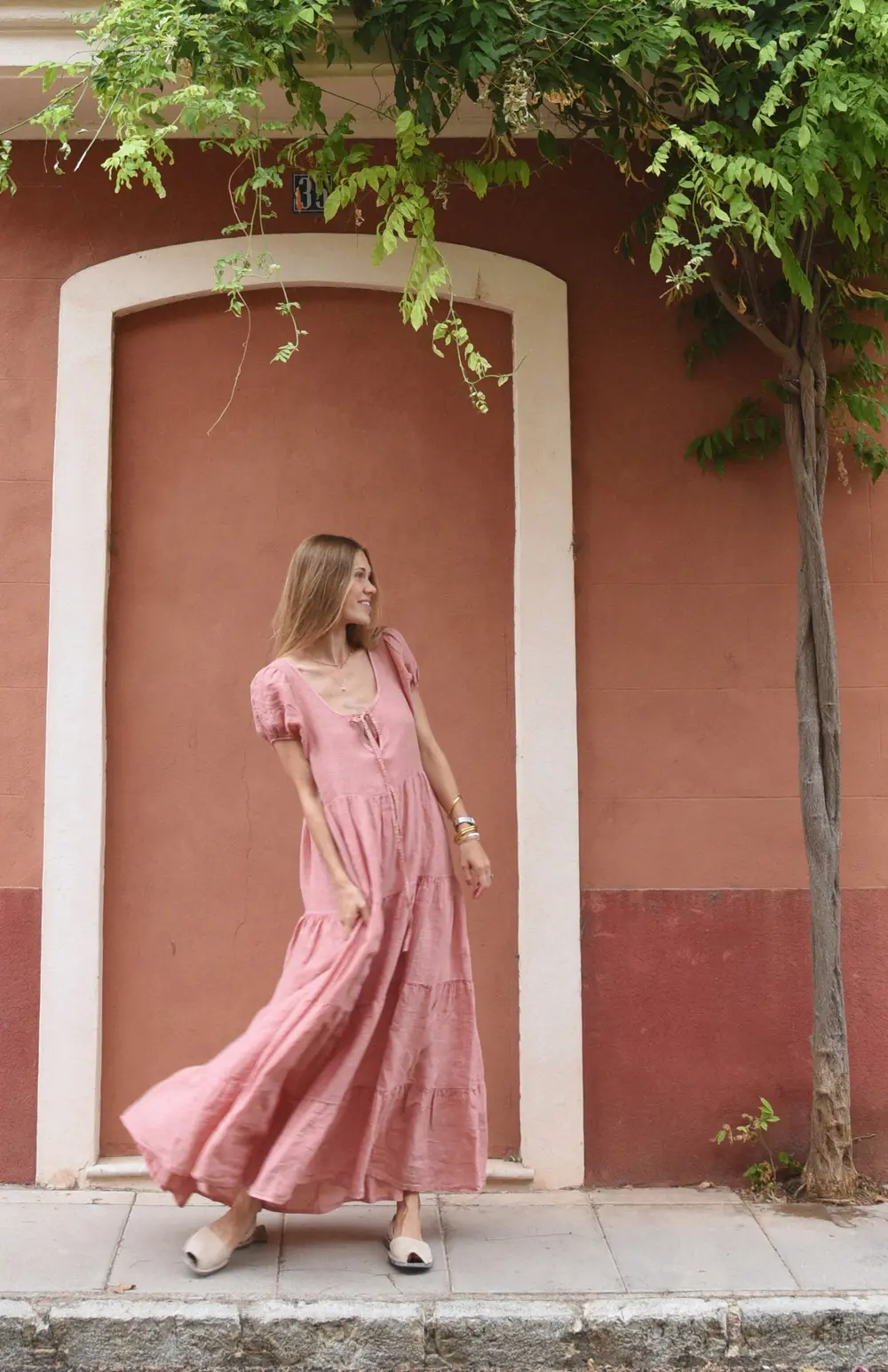 The Luna Dress // Rose