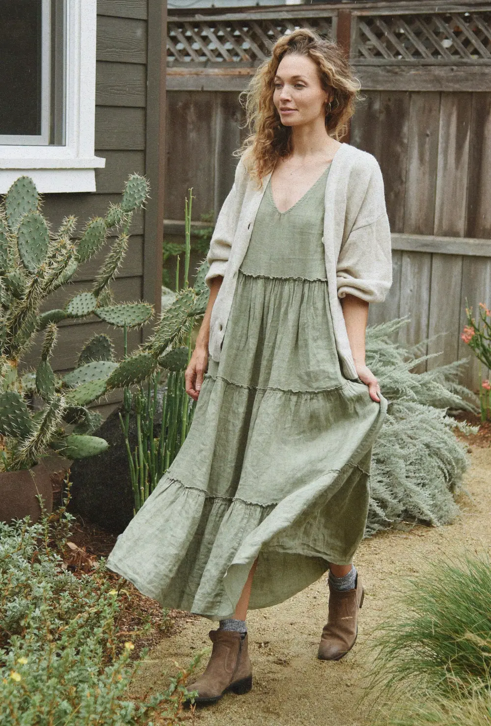 The Sevilla Dress // Sage