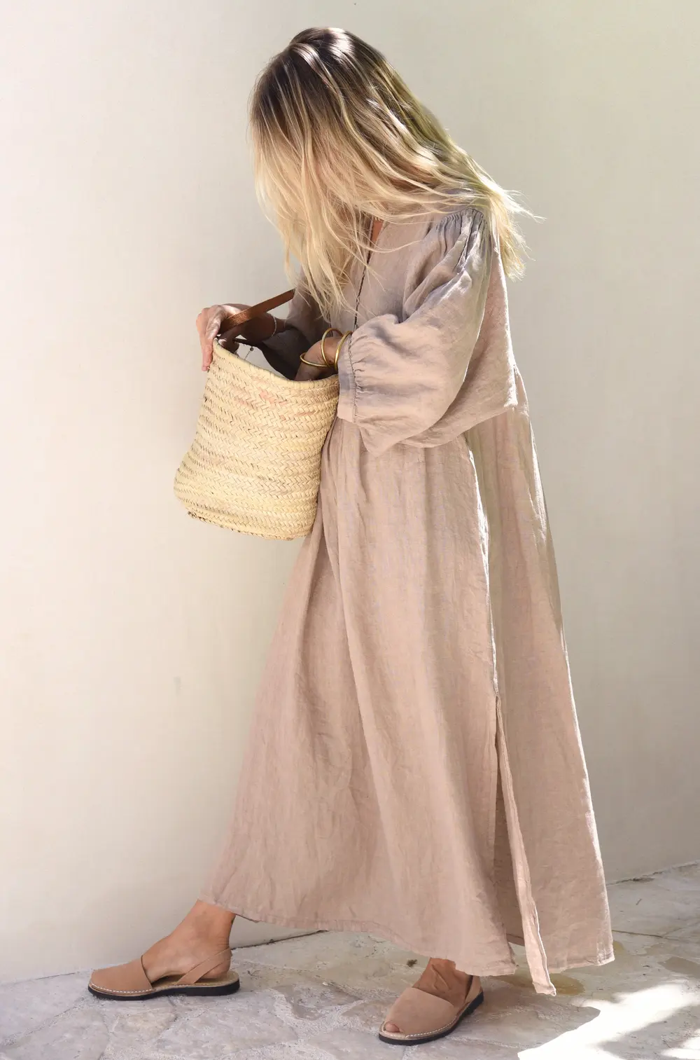 The Bonita Dress // Taupe