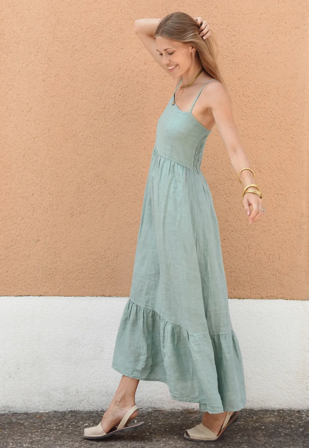 The Zoe Dress // Lagoon