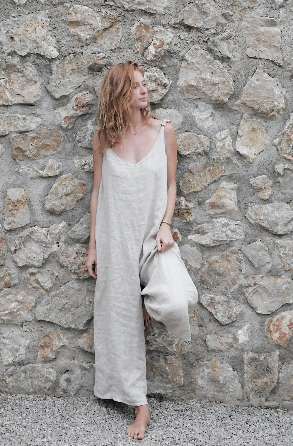The Linen Jumpsuit // Moon