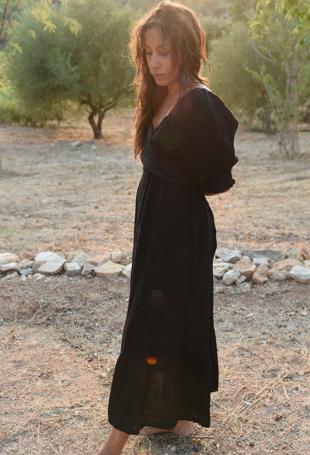 The Savannah Dress // Noir