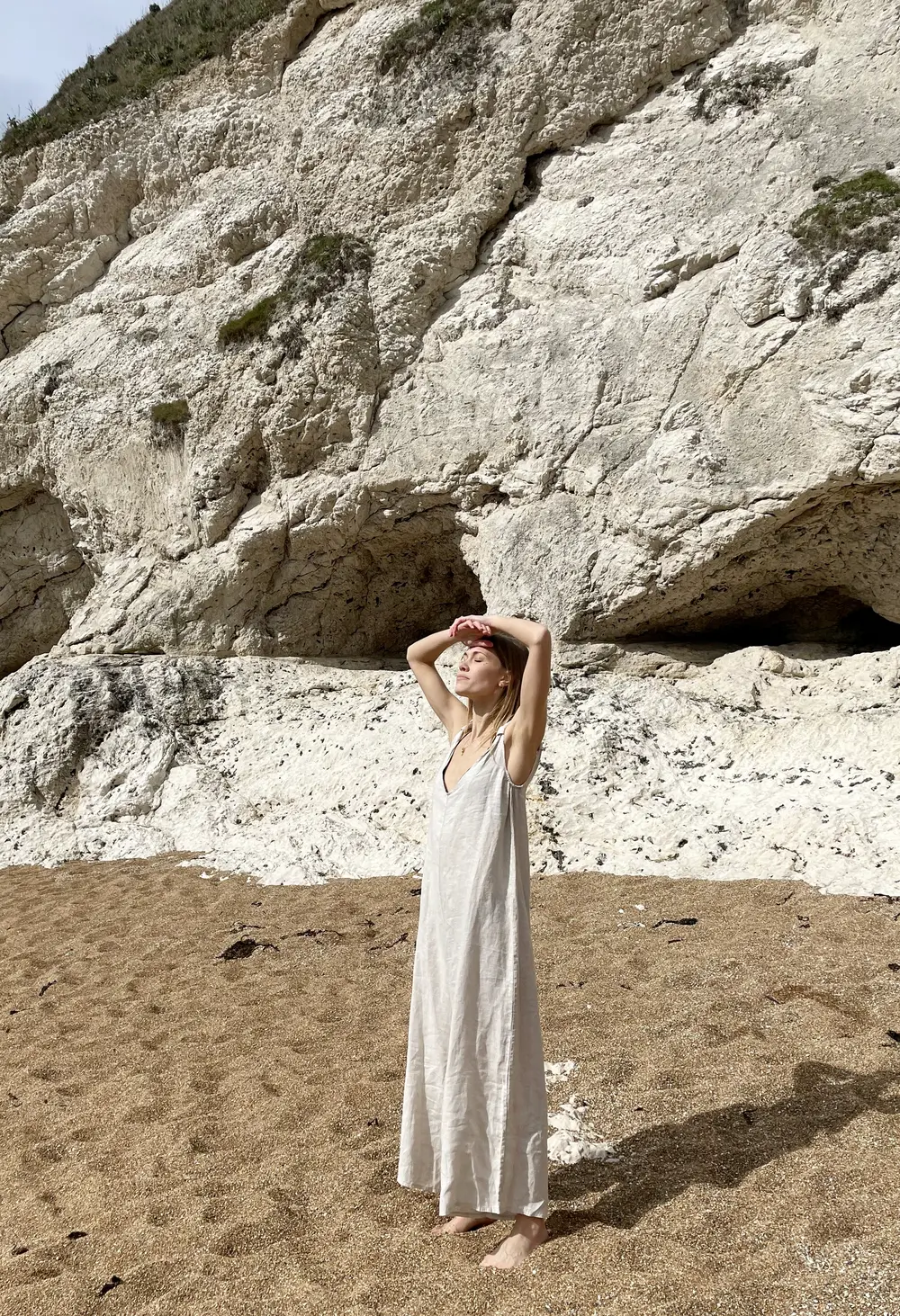 The Linen Jumpsuit // Moon