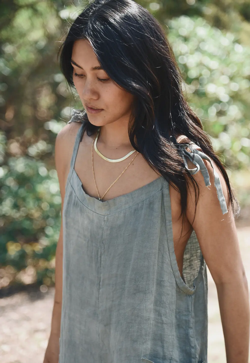 The Linen Overall // Fern