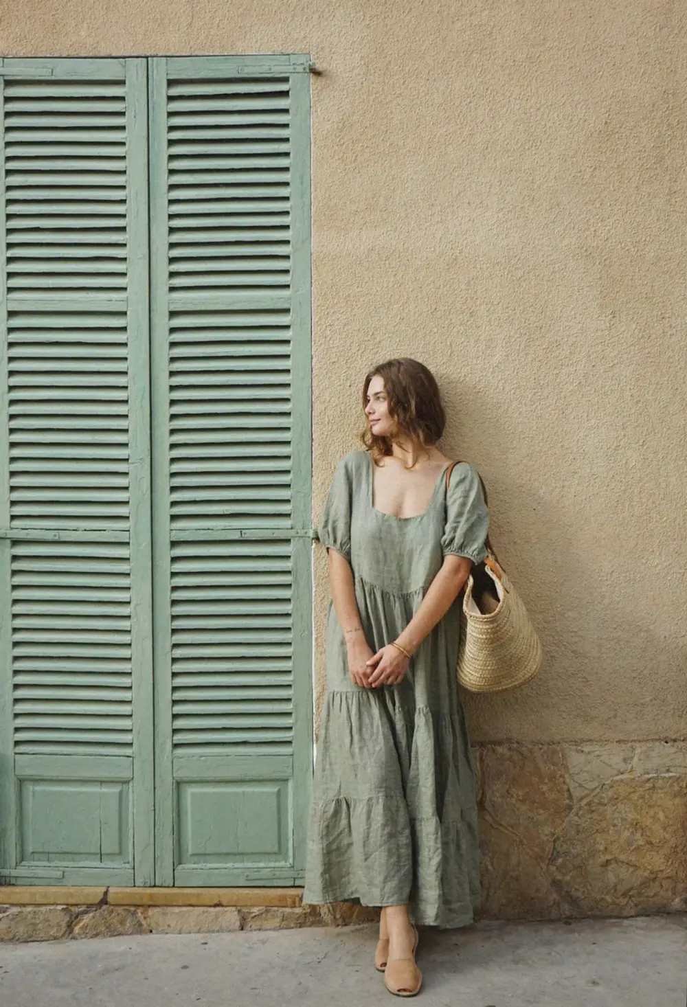 The Paloma Dress // Sage