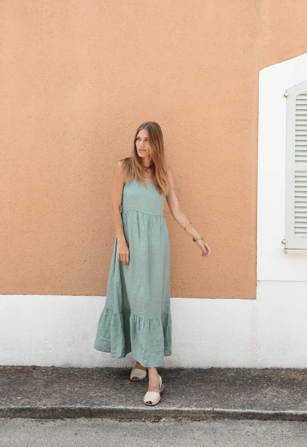 The Zoe Dress // Lagoon