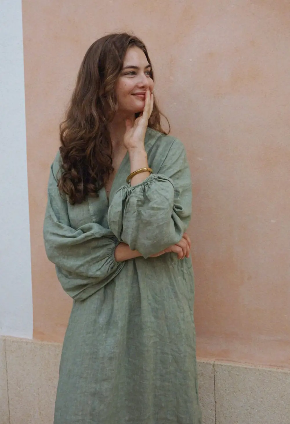 The Siena Dress // Sage