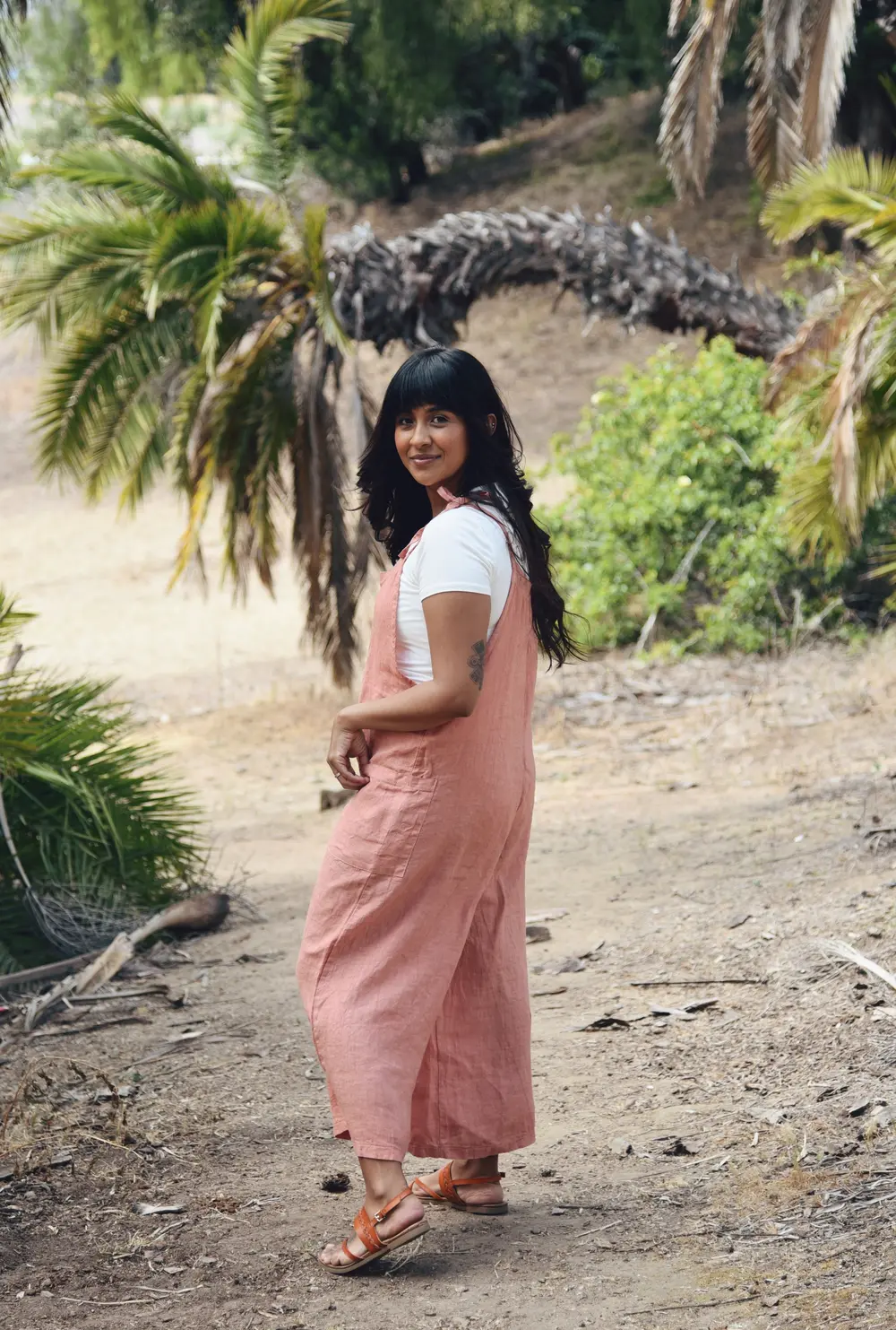 The Linen Overall // Gigi