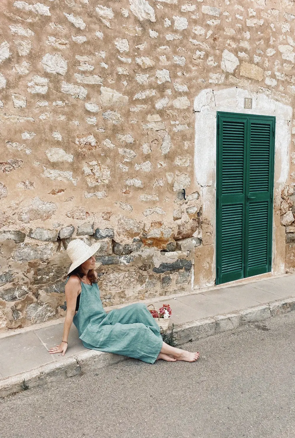 The Linen Overall // Lagoon