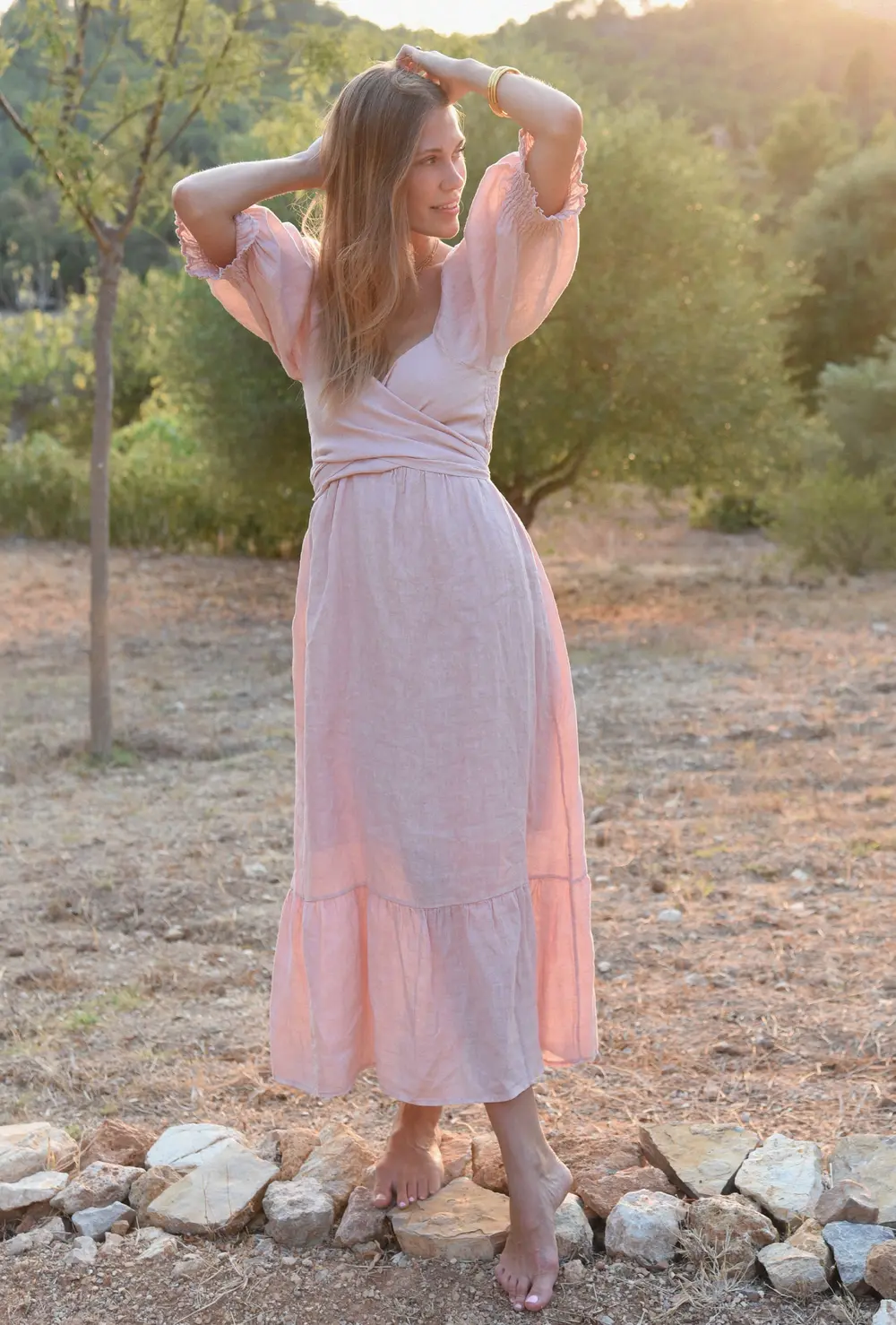 The Savannah Dress // Blush