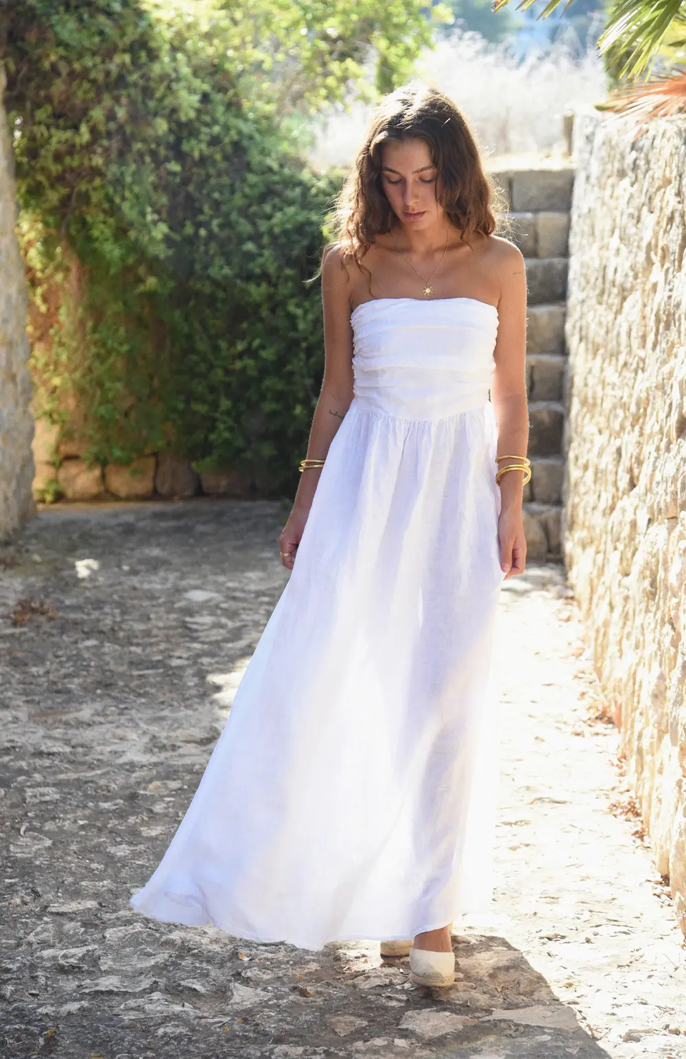 The Lola Dress // Blanco