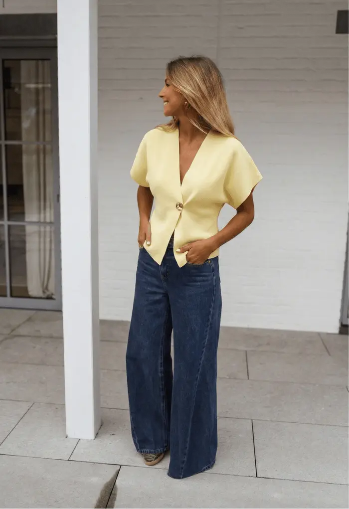 Yellow Laurine Blouse