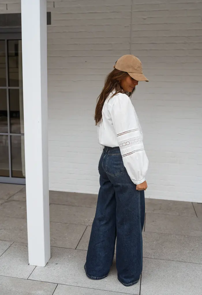 White Grain Blouse
