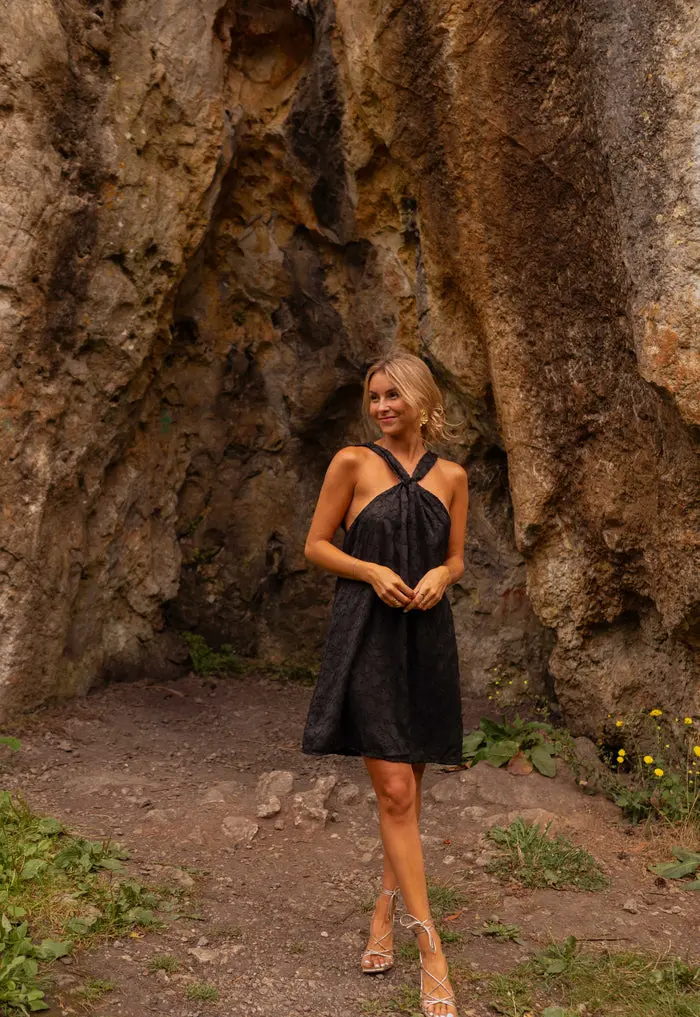 Black Oprah Dress