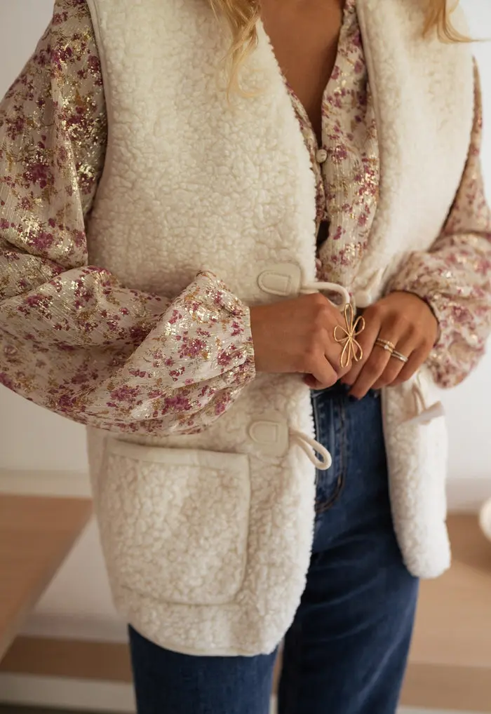Beige Lane Blouse