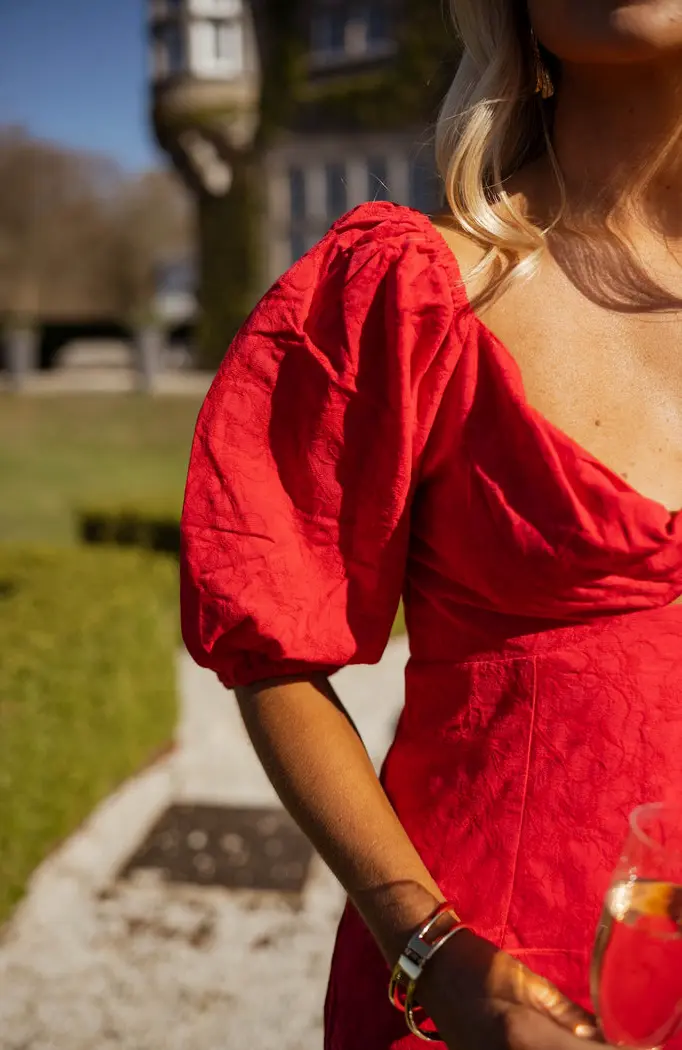 Red Mia Dress