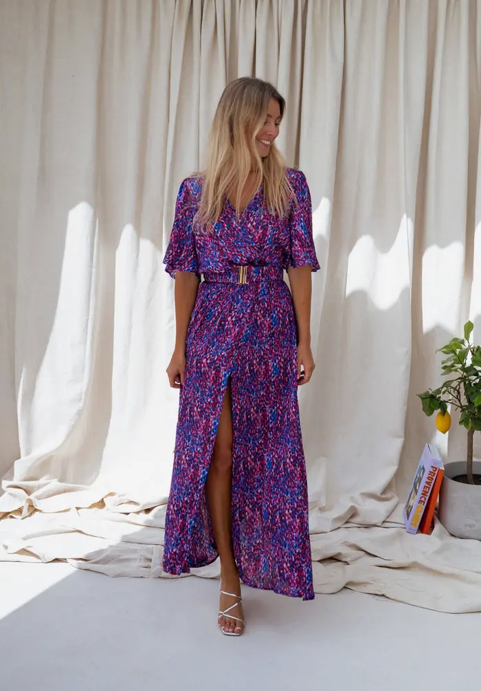 Pink and Blue Ariana Dress