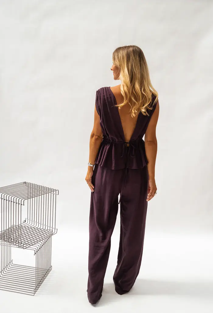 Purple Nola Top