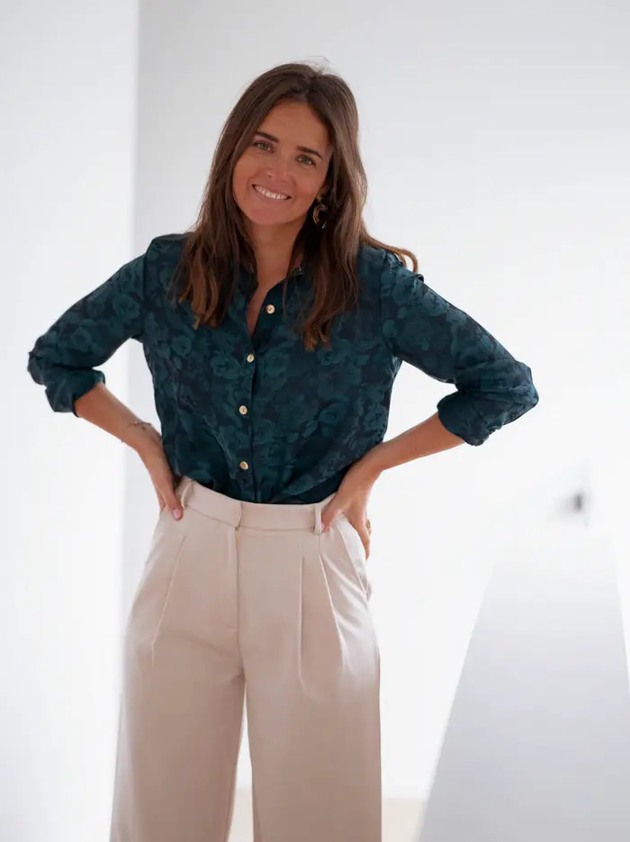 Green and Blue Paula Shirt
