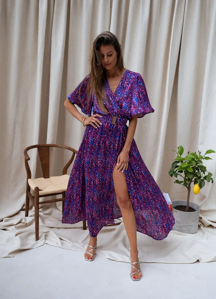 Pink and Blue Ariana Dress