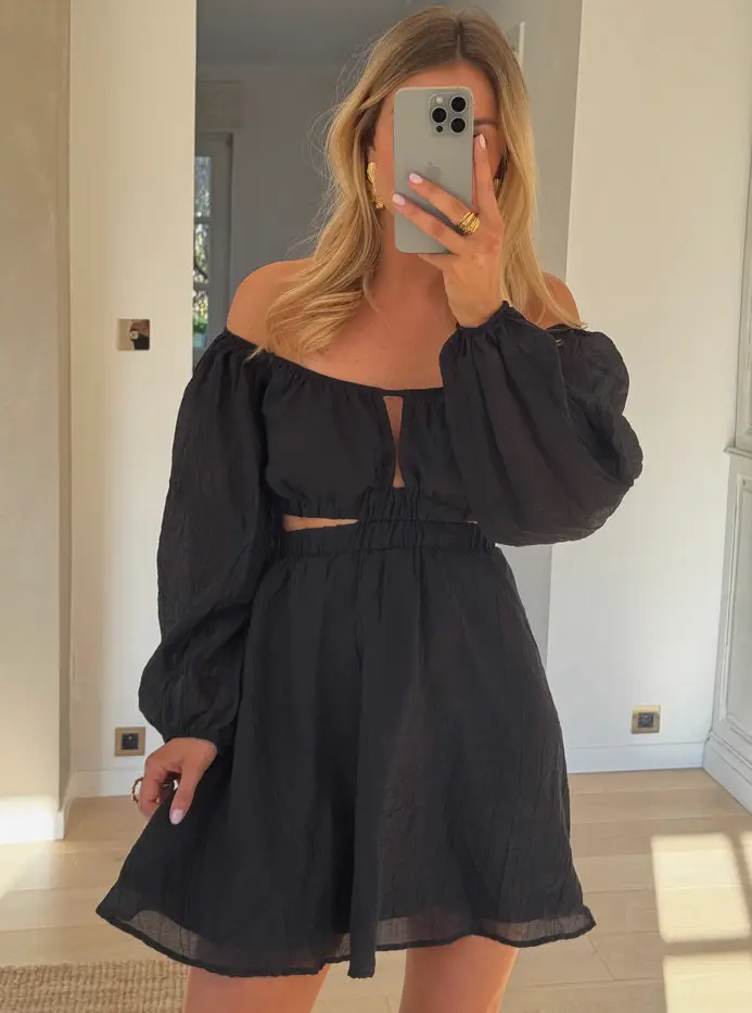 Black Cassandra Dress