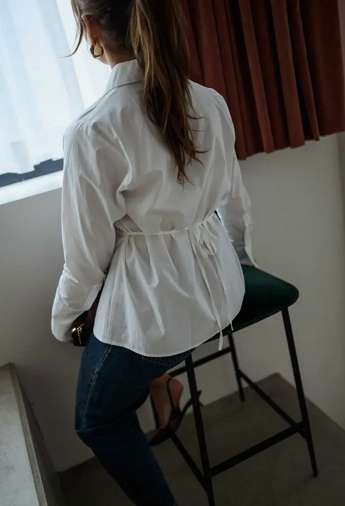 White Evolene Shirt
