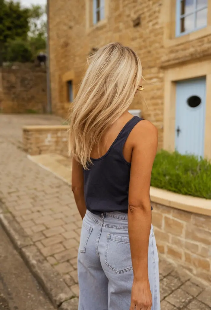 Dark Blue Bronx Top