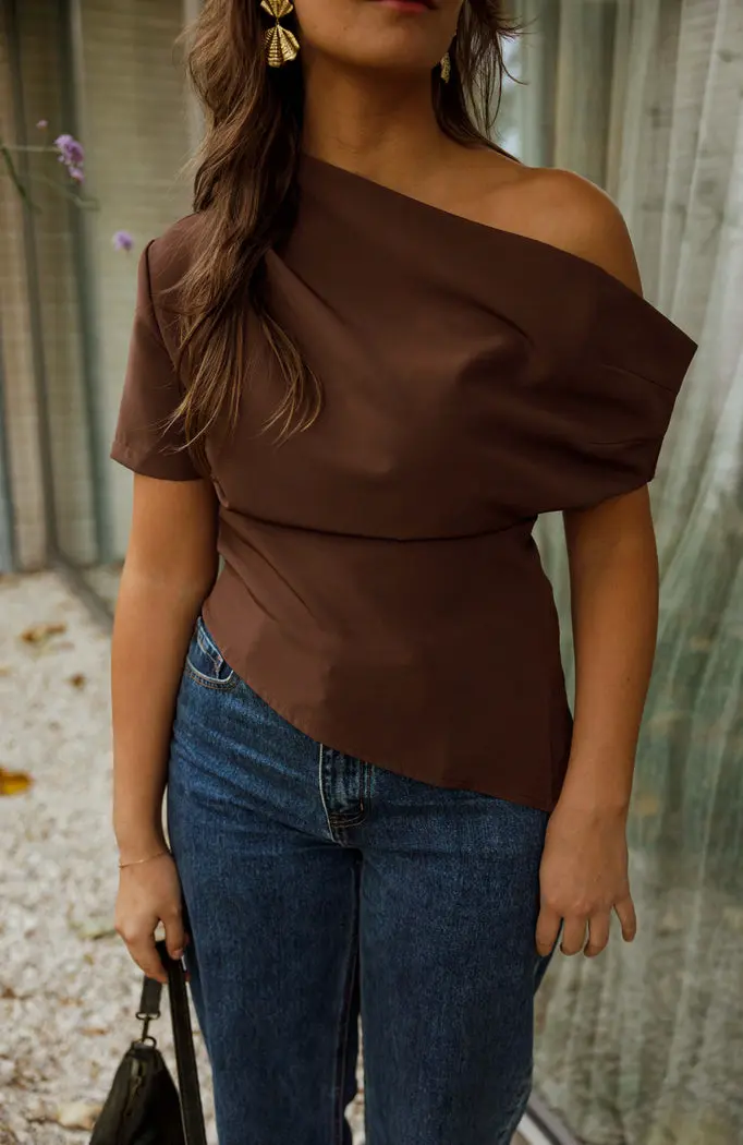 Chocolate Maria Blouse