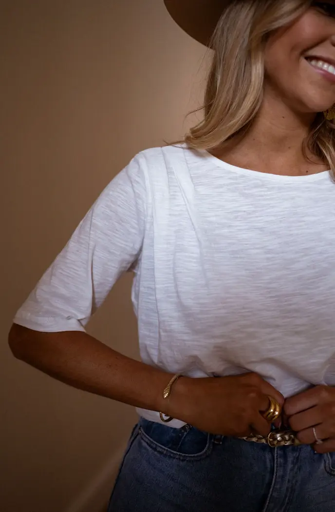 White Nola T-Shirt