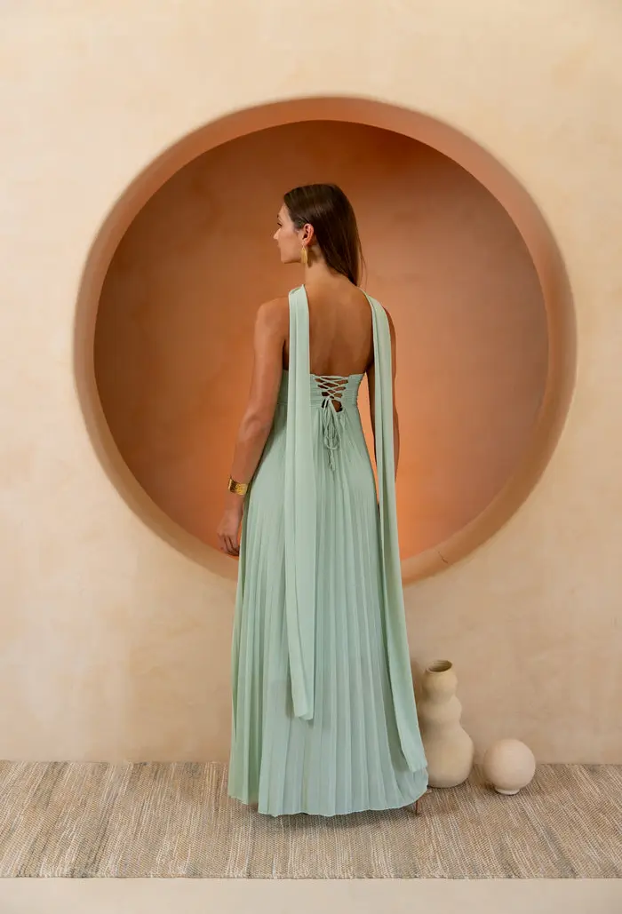 Aqua Green Martina Dress