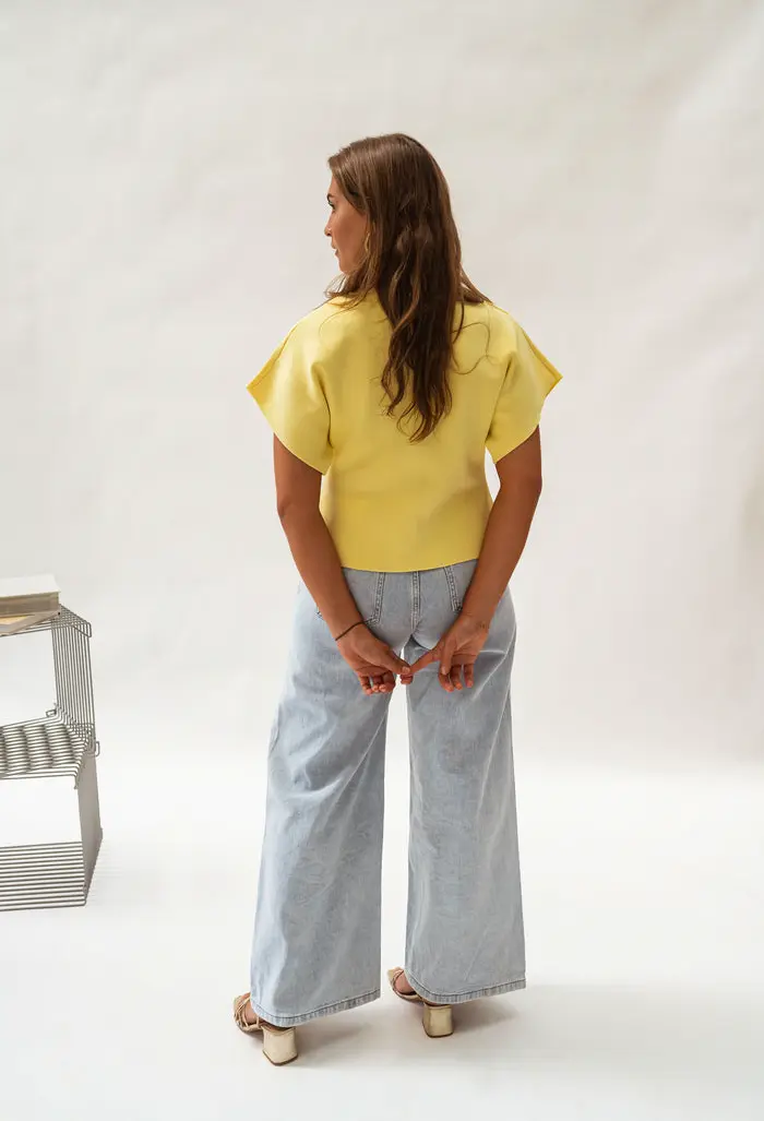 Yellow Laurine Blouse