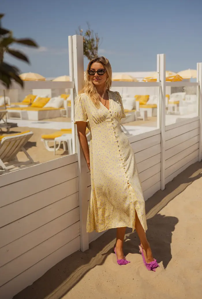 Yellow Sutton Dress